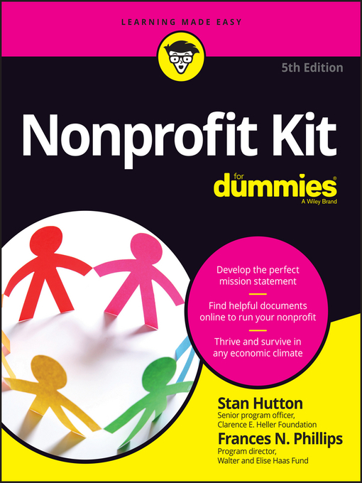 Title details for Nonprofit Kit for Dummies by Stan Hutton - Available